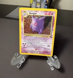 Pokemon TCG Gengar 5/62 Fossil Holo Rare English WOTC - Image 1