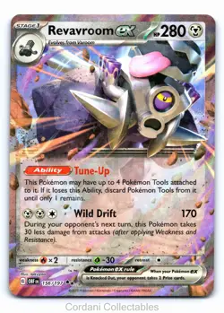 Revavroom EX 156/197 - Obsidian Flames - Pokemon Card - Near Mint - Image 1