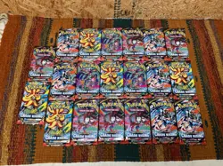 Pokemon Chaos Rising Single Booster Pack Lot of 20 New Sealed - Image 1