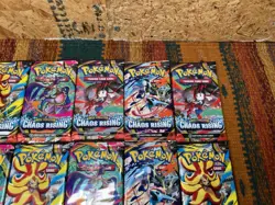 Pokemon Chaos Rising Single Booster Pack Lot of 20 New Sealed - Image 3