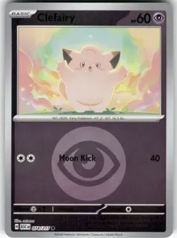 Clefairy (Energy Symbol Pattern) 074/217 Ascended Heroes Pokemon Reverse Holo NM - Image 1