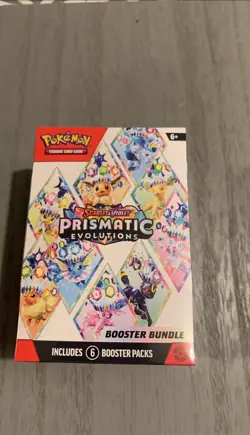 Pokemon Prismatic Evolutions Booster Bundle (6 Packs) Sealed Brand New - Image 1
