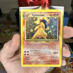 Swirl! Pokemon Typhlosion Neo Genesis Holo Rare 17/111 Unlimited - Image 1