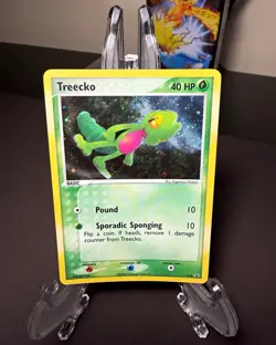 Pokemon TCG Treecko 016 Black Stars Promo Holo LP - Image 1