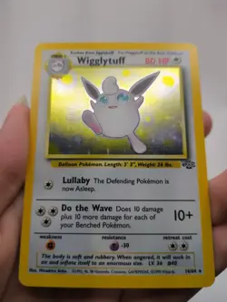 1999 Pokemon TCG Wigglytuff Jungle Set 16/64 WotC Holo Rare - Image 2