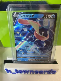 Pokemon Greninja V Ultra Rare SWSH08: Fusion Strike 073/264 NM - Image 1