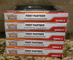 5 - Pokemon First Partner Illustration Collection-Series 2 - Factory Sealed - Image 3