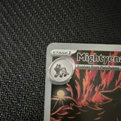 Pokemon Mightyena 243/217 ASC Rare Full Art Holo Stage 1 120HP English 2026 - Image 2
