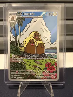 Pokemon TCG Alolan Dugtrio #208/191 --Surging Sparks SV08 - Image 1
