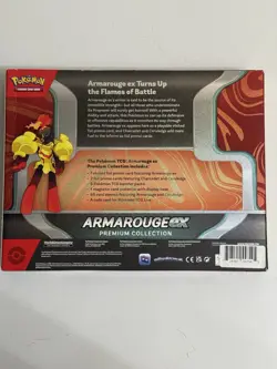 Pokemon TCG: Armorouge Ex Premium Collection New Sealed - Image 2