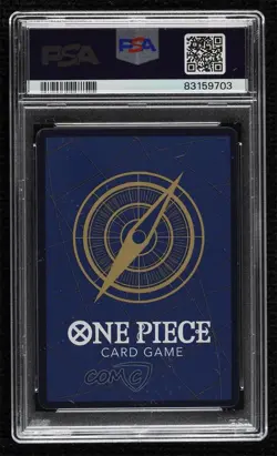 2023 One Piece Card Game: Pillars of Strength OP03 Charlotte Cracker PSA 9 MINT - Image 2