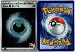 Pokemon TCG Basic Darkness Energy MEE EN 007 Cosmos Holo Play! Prize Pack - Image 3