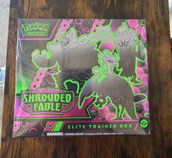 NEW Shrouded Fable Scarlet & Violet Pokemon Elite Trainer Box ETB Sealed - Image 1