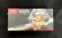 Pokemon TCG Scarlet & Violet Prismatic Evolutions Surprise Box Factory Sealed. - Image 1