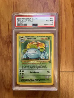 Venusaur #18, Holorare, Pokemon Base Set 2 - Image 1