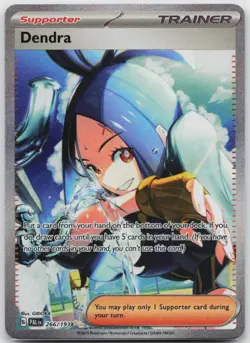 Dendra Special Illustration Rare SV02: Paldea Evolved 266/193 Pokemon TCG - Image 1