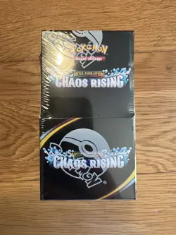 Pokemon TCG Chaos Rising Half Booster Box Unopened Factory Sealed - Image 1