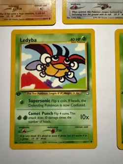 Pokemon 1st Edition WOTC Common Lot x5 Neo Discovery Jungle Neo Genesis Vintage - Image 5