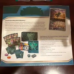 Pokemon TCG Scarlet & Violet Twilight Masquerade Elite Trainer Box ETB Sealed - Image 2