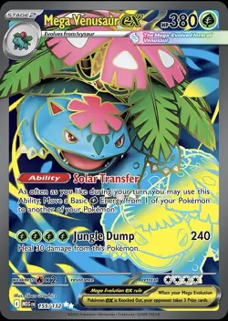 Pokemon - Mega Venusaur ex - 155/132 - ME01: Mega Evolution - NM - Ultra Rare - Image 3