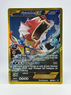 Pokemon 2016 Gyarados EX Secret Rare 123/122 BREAKpoint - LP - Image 2