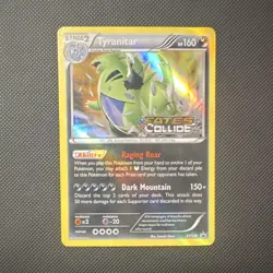Pokemon TCG Tyranitar XY130 XY Holo Promo Prerelease Pack Fresh NM - Image 1