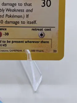 Zapdos #23 WOTC Pokemon Black Star Promo - Aoki Error - Image 4