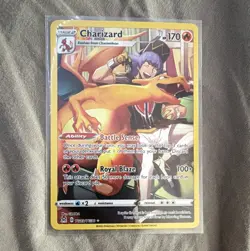 Pokemon TCG Charizard TG03/TG30 Ultra Rare Holo Full Art Lost Origin 170 HP EN - Image 1