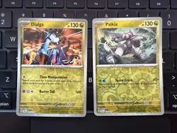 Pokemon TCG Dialga Palkia Reverse Holo Lot (2) Surging Sparks 135/196 136/196 NM - Image 1