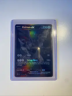 RARE English Pokemon Black Bolt Zekrom Ex 172/086 - Image 1