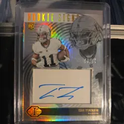 2023 Panini Illusions - Rookie Signs Tre Tucker #RS-TTU Gold /25 (AU, RC) - Image 1