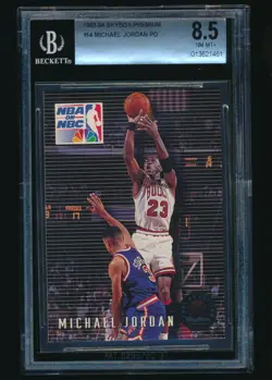 1993-94 Skybox Premium #14 Michael Jordan PO BGS 8.5 - Image 1