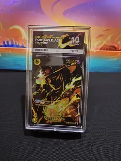 One Piece TCG Portgas D. Ace ST13-011 Special Parallel Card ACE 10 - Image 1
