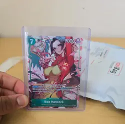 OP16-032 Boa Hancock SR Alt Art The Time To Battle One Piece TCG English Card - Image 1