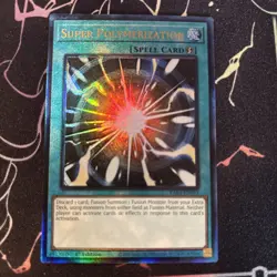 Super Polymerization RA03-EN053 Prismatic Ultimate Rare (PUR) YuGiOh! Bonanza NM - Image 1