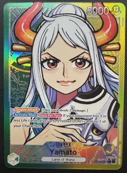 One Piece Yamato OP06-022 Alt Art Foil - Wings of the Captain ENGLISH Tcg - Image 1