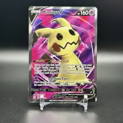 Pokemon Card Mimikyu V 148/163 Battle Styles Full Art Rare Near Mint - Image 1