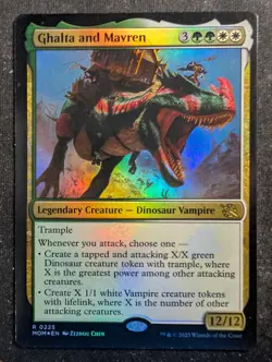Ghalta and Mavren - Foil - March of the Machine (MTG) - Image 1