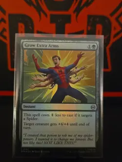 Grow Extra Arms - Foil C MTG Marvel's Spider-Man M/NM, English - Image 1