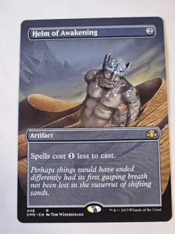 MTG - Helm of Awakening Borderless - Dominaria Remastered - Image 1