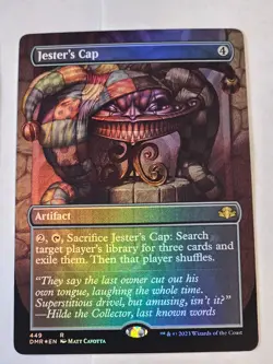 MTG - Jester's Cap FOIL Borderless - Dominaria Remastered - Image 1