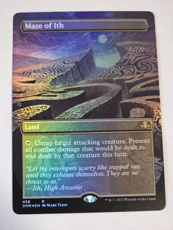 MTG - Maze of Ith FOIL Borderless - Dominaria Remastered - Image 1