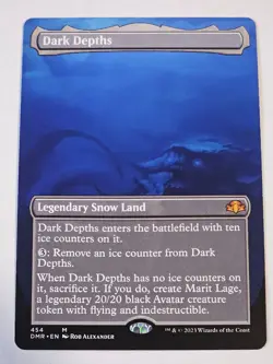 MTG - Dark Depths Borderless - Dominaria Remastered - Image 1