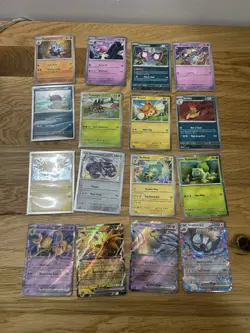 16x Black Star Promo SVP Ex & Cosmos Holo BSP Scarlet Violet Pokemon Cards - Image 1
