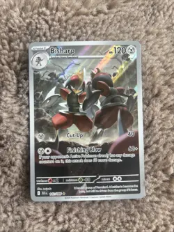 Bisharp 143/086 Pokemon TCG S&V Black Bolt Illustration Rare English Mint - Image 1