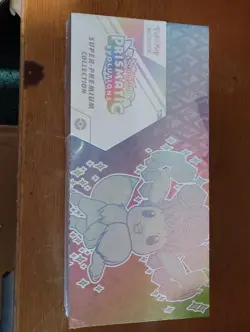 Pokemon Prismatic Evolutions Super Premium Collection UPC Sealed Ultra Box Set - Image 1