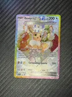 The Pokemon Company Eevee ex 174 SV Promo Cards Holo EX Promo 200 HP - Image 2