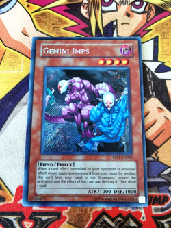 Gemini Imps pp01-en005 (NM+) Secret Rare Yu-Gi-Oh! - Image 1