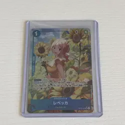 ONE PIECE JAPANESE Rebecca (Alt Art) OP15-053 SR Adventure on KAMI's Island - Image 1