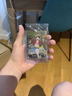 Carte One Piece TCG – Monkey D. Luffy OP13-001 – Musee Grevin Paris Exclusive - Image 1